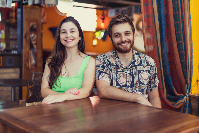 Daiane Ramos Borges e William Machado, fundadores da Igarapé Projetos de Impacto - Crédito Roger Clots (2)