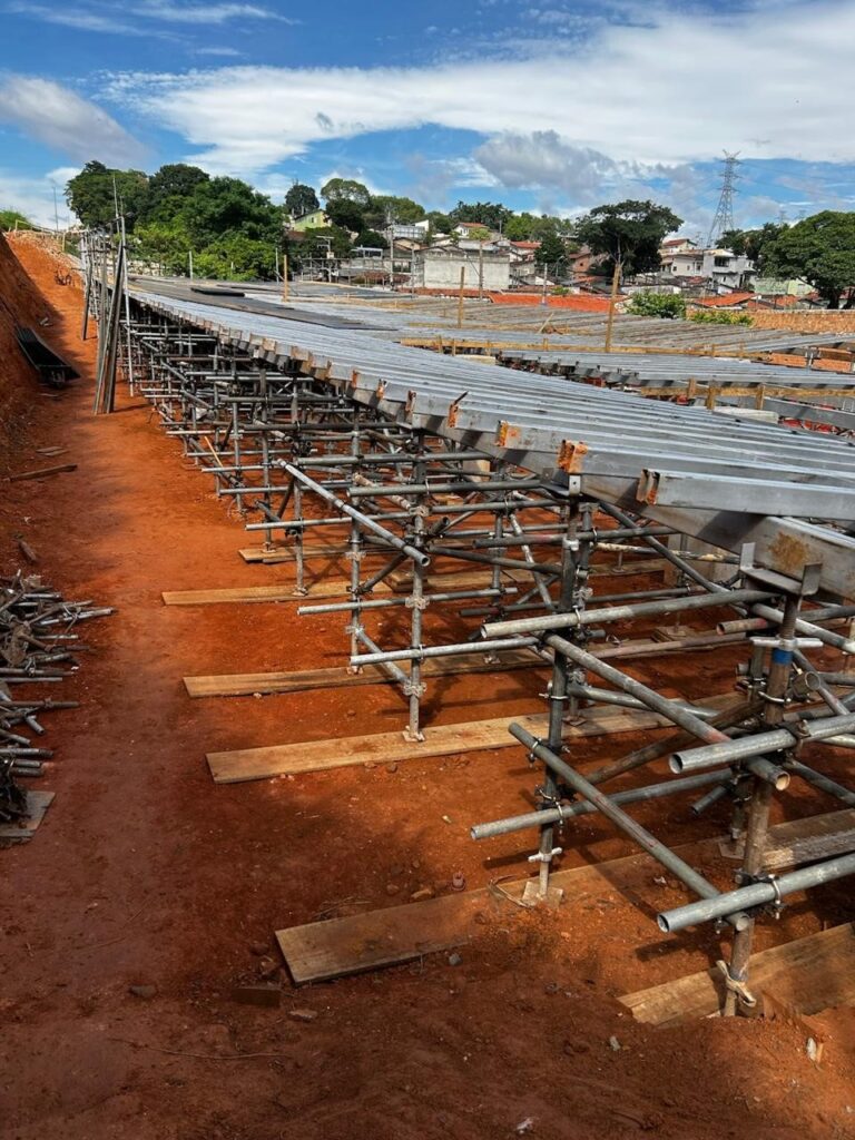 Obras na Rodovia Presidente Dutra, em São Paulo, na altura de São José dos Campos Orguel/Divulgação