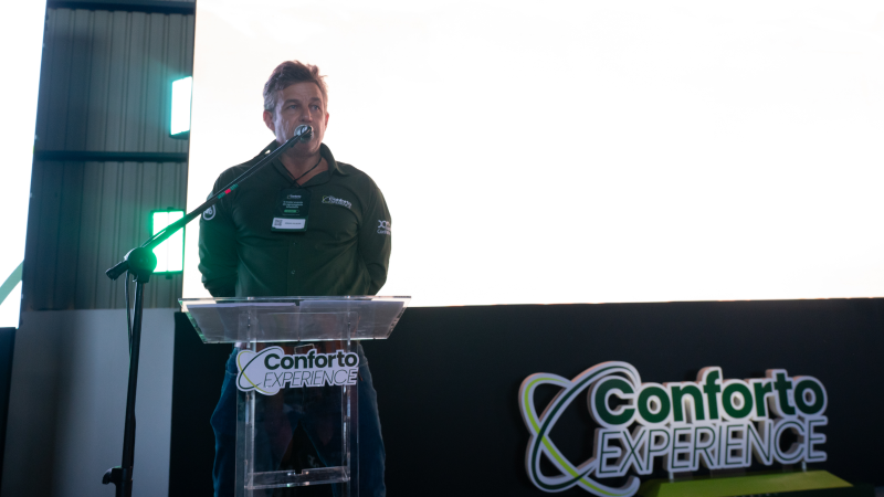 Sérgio Pellizzer é CEO da Fazenda Conforto. Fazenda Conforto