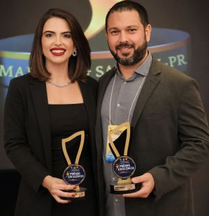 Nayara e Leandro Sader, franqueados do Emagrecentro
Arquivo pessoal