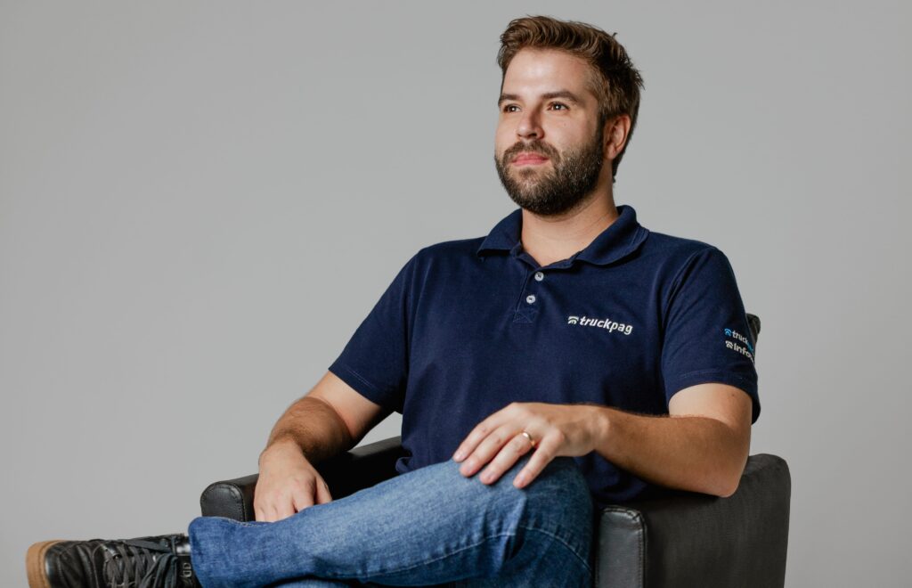 Kassio Seefeld, CEO da TruckPag. Crédito da imagem Mariana Gurgacz