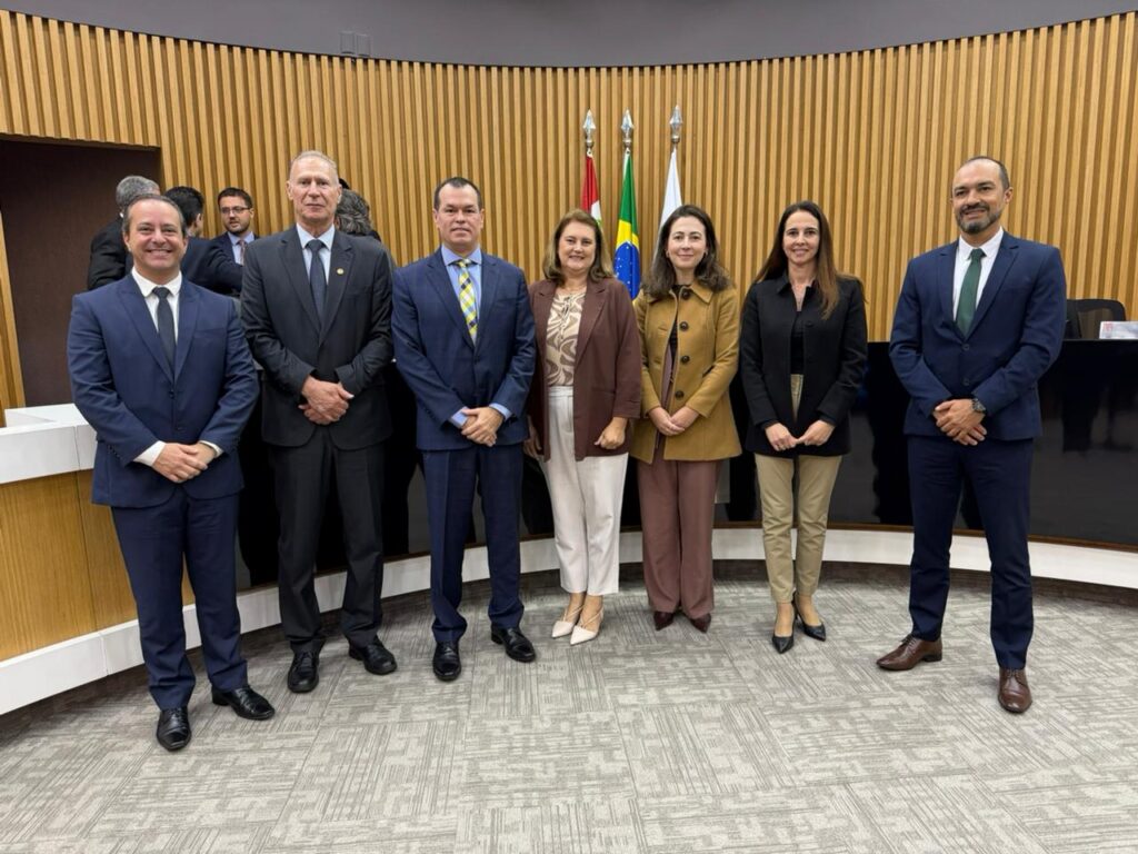 Sindaf na sessão do TCE sobre o parecer prévio das contas do governo SC - Créditos da foto: Divulgação