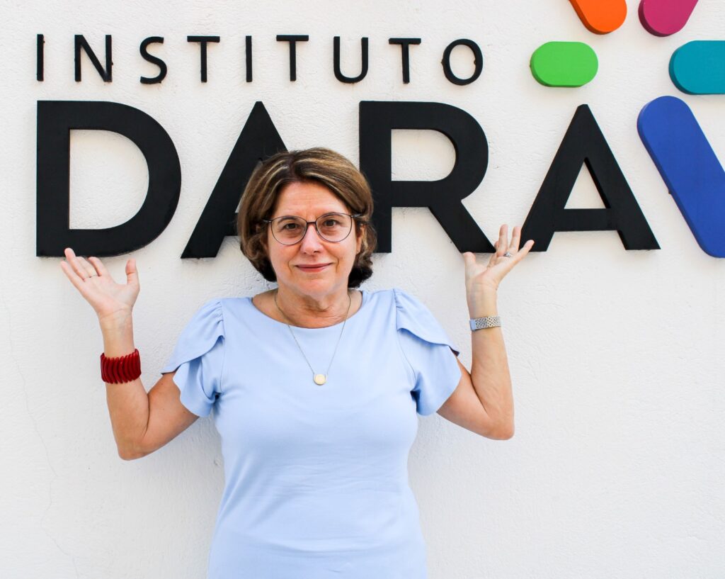 Médica e presidente da instituição_Dra Vera Cordeiro.