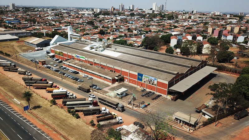Divulgação Toledo do Brasil Foto aérea da fábrica em Mirassol/SP