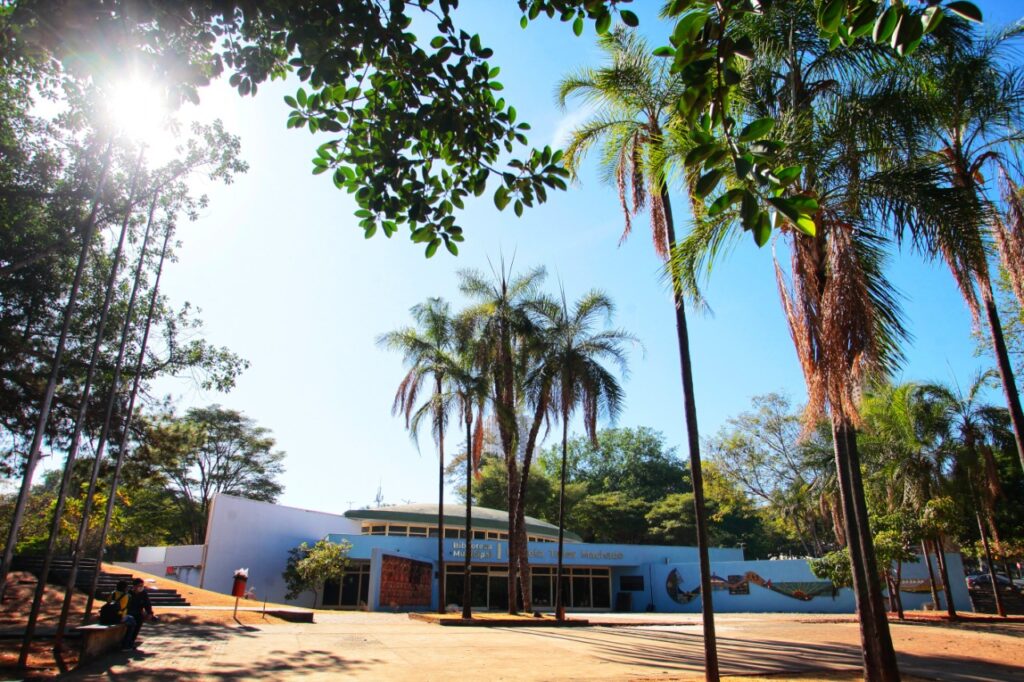 Praça Universitária, no Setor Leste Universitário Prefeitura de Goiânia / João Pedro Oliveira