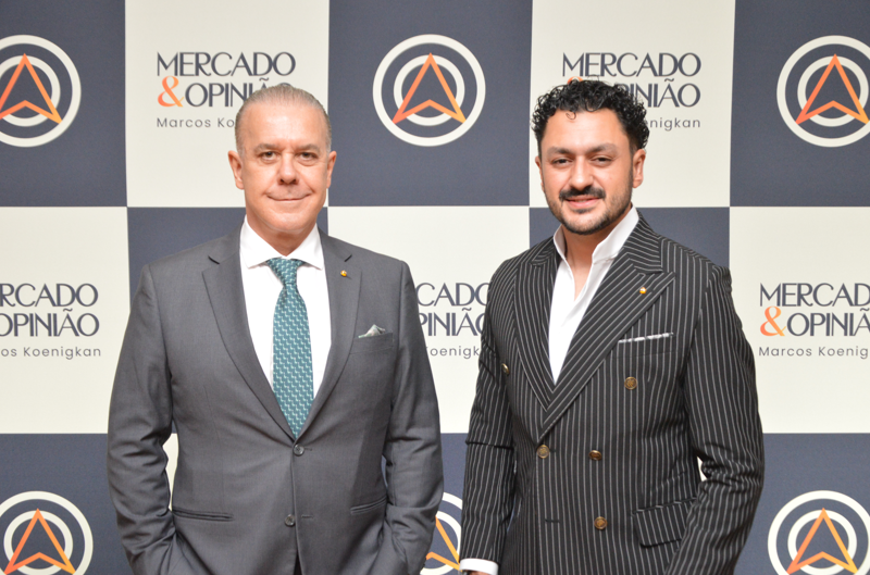 Marcos Koenigkan (esquerda) e Paulo Motta (direita) Divulgação