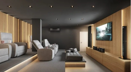 Entre os diferenciais oferecidos pelo Vivalles está uma sala de cinema. Imagem: Divulgação