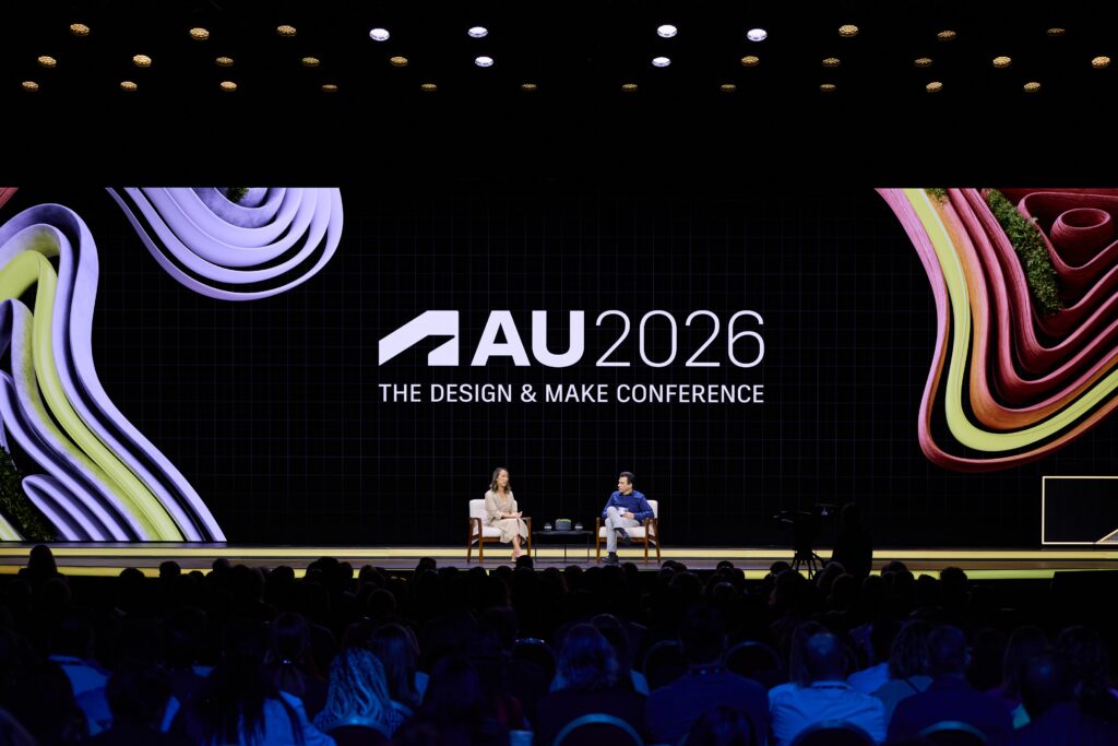 Divulgação_Autodesk University_2026_Andrew Anagnost e Clara Shih