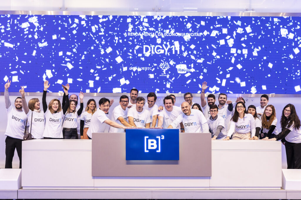 Diuvlgação OranjeBTC | Mialbuquerquefoto Lançamento do DIGY11, ETF da OranjeBTC, na B3