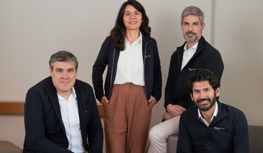 Os sócios da Beacon (da esq. à dir.): Natan Epstein, Juliana Brasil, Alfredo Cunha e Ricardo Duarte - Créditos da foto: Divulgação