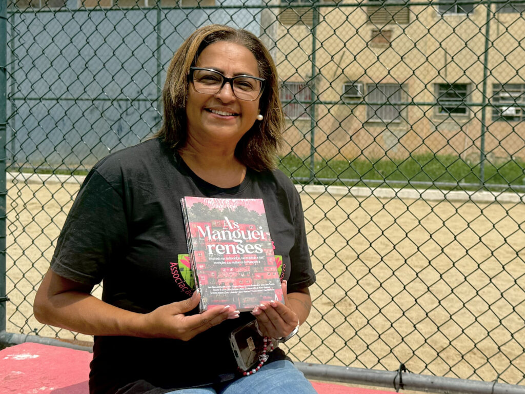 Kely Louzada, fundadora e coordenadora geral da Associação Meninas e Mulheres do Morro - Créditos da foto: Divulgação