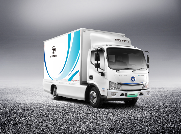 Caminhão elétrico Foton iBlue Divulgação/Foton
