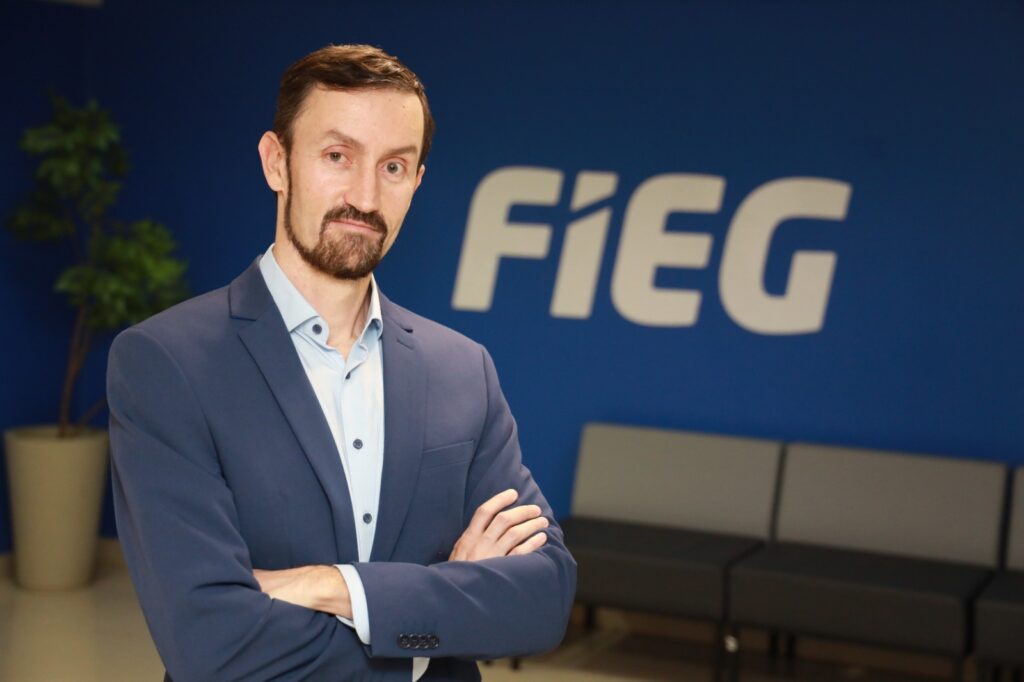 Saulo Nogueira, analista de desenvolvimento industrial da Fieg Divulgação